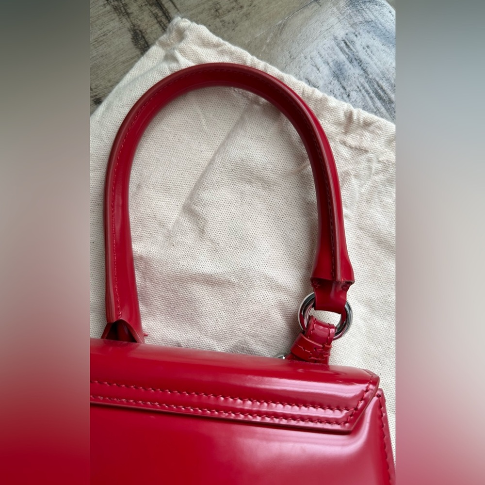 Jacquemus Red Leather Bag - Picture 12 of 16